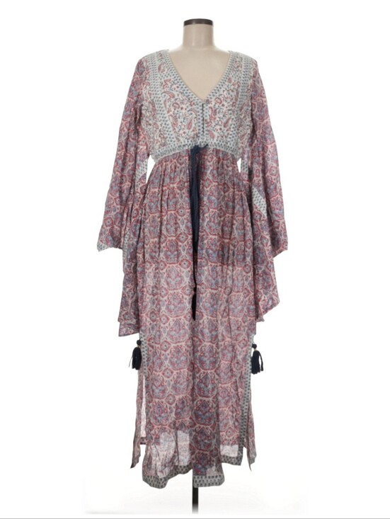 Dresses & Skirts - Stunning Buggy NYC Boho Paisley Print Long Sleeve Dress NWT!!